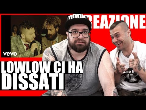 LOWLOW DISSA GLI ARCADE BOYZ | BASSO BASSO RAP REACTION